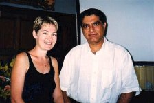 Martine Clausen + Deepak Chopra